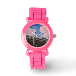 Trein op het spoor horloge