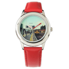 Trein op het spoor horloge