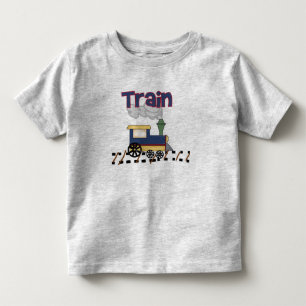Trein op spoor kinder shirts