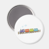 Trein op spoor magneet (Voorkant / Achterkant)