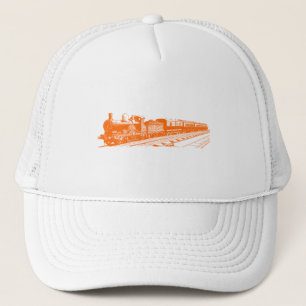 trein - Oranje Trucker Pet