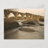 Trein over James River Briefkaart (Voorkant)