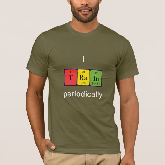 Trein periodiek tafelwoord shirt 3 (Voorkant)