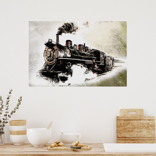 Trein! Poster (Keuken)