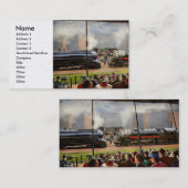 Trein - Railroad Pageant 1939 Visitekaartje (Voorkant / Achterkant)