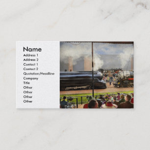 Trein - Railroad Pageant 1939 Visitekaartje