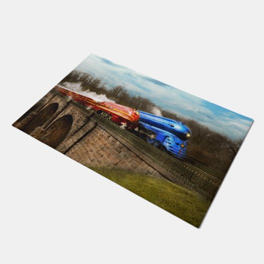 Trein - Retro - Ontmoet de Royals 1938 Deurmat (Schuin)