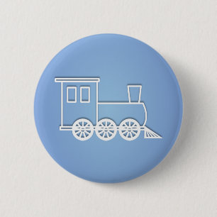 Trein Ronde Button 5,7 Cm