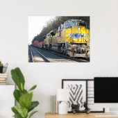 Trein sluiten poster (Thuiskantoor)