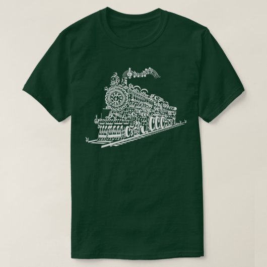 TREIN SONG T-SHIRT (Design voorkant)