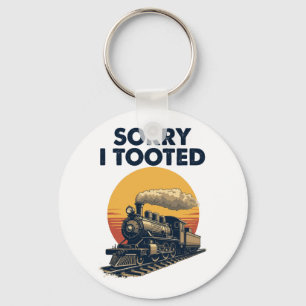 Trein Sorry dat ik de Funny Locomotive Railroad ko Sleutelhanger