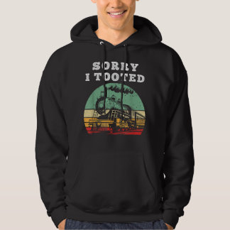 Trein Sorry dat ik heb gekozen voor Funny Locomoti Hoodie