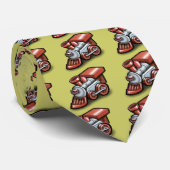 Trein Speelgoed Stropdas (Opgerold)