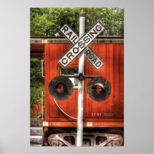 Trein - Spoorweg Poster (Voorkant)