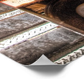 Trein - Spoorweg Poster (Hoek)