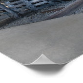 Trein - Stoomlocomotieven Poster (Hoek)