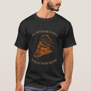 Trein Straatauto Kabeltram Modeltrein T-shirt