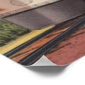 Trein - Stroomlijning door Florida Poster (Hoek)