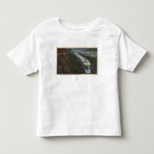Trein stroomlijnt door Potomac Kinder Shirts