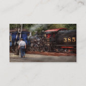 Trein - Stuurmachine - De dirigenten Visitekaartje (Achterkant)