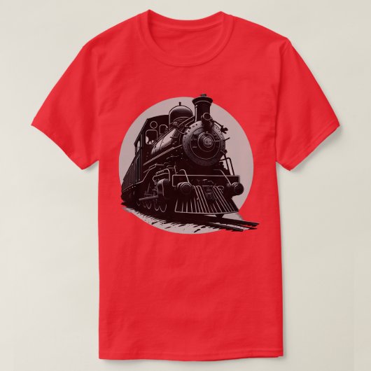 trein t-shirt (Design voorkant)