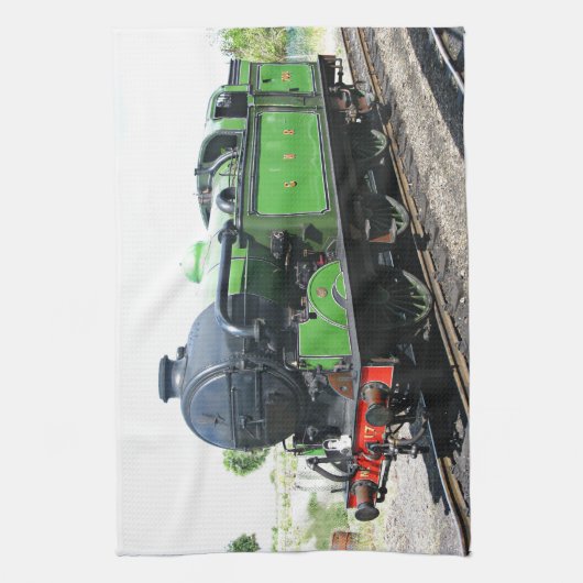  trein theedoek (Verticaal)