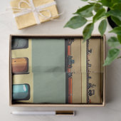 Trein Tissue Papier (Geschenk)