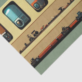 Trein Tissue Papier (Detail)