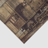 trein tissuepapier (Detail)