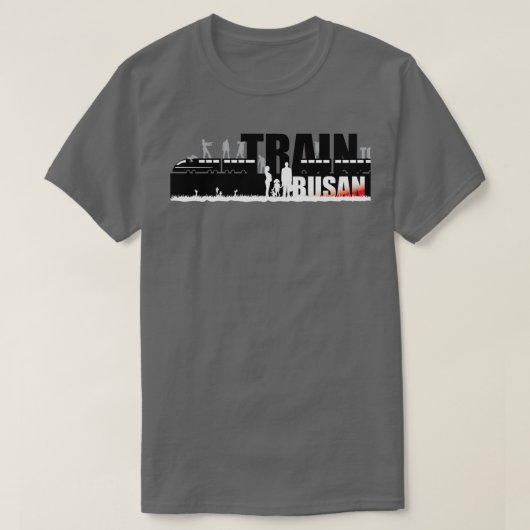 trein to busan t-shirt (Design voorkant)