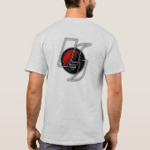 Trein tot je bent weggeblazen t-shirt (Achterkant)