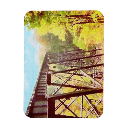 Trein Trestle Magneet (Verticaal)