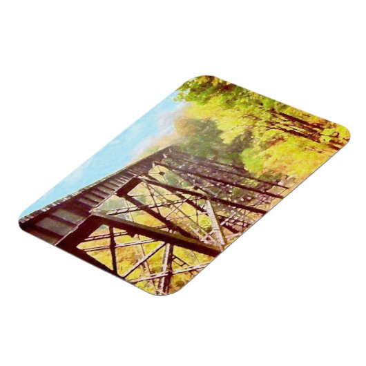 Trein Trestle Magneet (Linkerzijde)