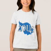 Trein Tri-Blend Shirt (Voorkant)