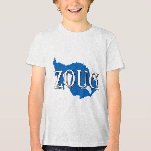 Trein Tri-Blend Shirt (Voorkant)