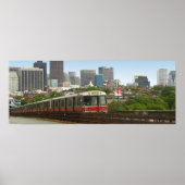 Trein uit Boston Poster (Voorkant)