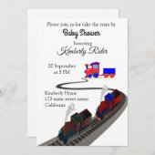 Trein Uitnodiging (Voorkant / Achterkant)