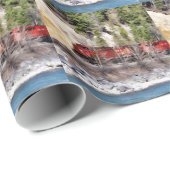 Trein van de Rockies Cadeaupapier (Rol Hoek)