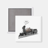 Trein van denken magneet (Voorkant / Achterkant)