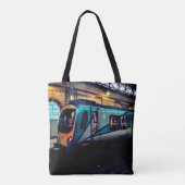 trein van Manchester Tote Bag (Achterkant)