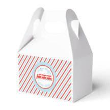 Trein Verjaardag Gable Favor Box