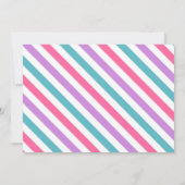 Trein Verjaardag Uitnodigen Chugga Chugga Choo Cho Kaart (Achterkant)