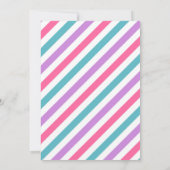 Trein Verjaardag Uitnodigen Chugga Chugga Choo Cho Kaart (Achterkant)