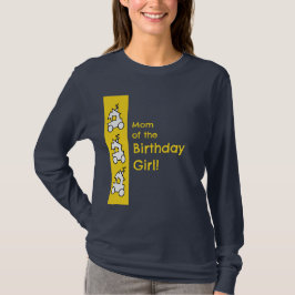 Trein Verjaardagsfeest Mam T-shirt