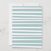 Trein Verjaardagsfeestuitnodiging · Leeftijd 2 Twe Kaart (Achterkant)