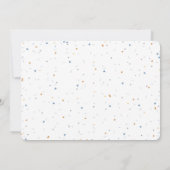 Trein verjaardagsfoto uitnodigingen (Achterkant)