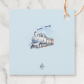 Trein Verjaardagsplein Dank u Label Chugga Chugga (Achterkant)