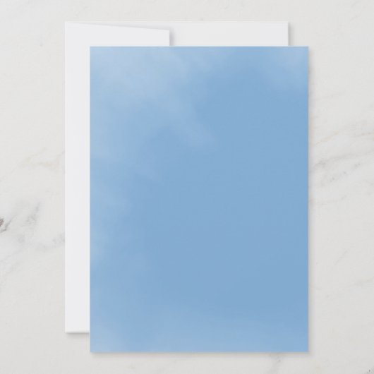 Trein Verjaardagsuitnodiging Trein Feest Uitnodigi Kaart (Achterkant)