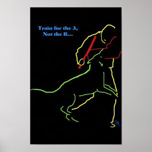 Trein voor 3 poster