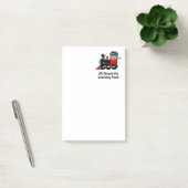 Trein voor terug naar school leren cartoons post-it® notes (Kantoor)